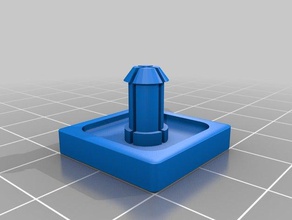 bouton-poussoir d'une perceuse le remplacement pièces drillpress commutateur 3d print model - Mito3D