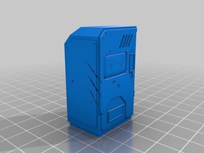 drowned earth vending machine games 28mm 32mm futuristic post-apocalyptic tde 3d print model - Mito3D