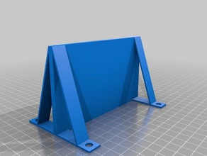 double face en forme de punaise plateau 3d l'impression 3d print model - Mito3D