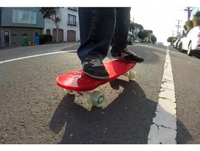 modjul skateboard system deck trucks wheels sport outdoors skateboarding 3d print model - Mito3D