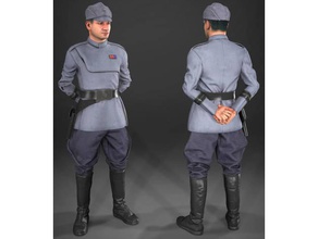 clone officier de la légion d'échelle les jouets jeux star wars 3d print model - Mito3D