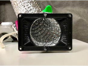 anycubic de fótons ventilação do duto adaptador melhoria 3d a impressora os acessórios respiro placa 3d print model - Mito3D