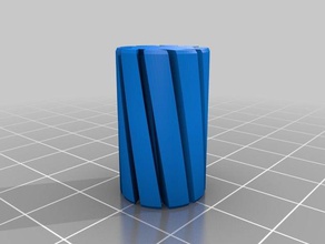 rev4 anet a8 espiral jarrón lineal buje 3d de la impresora accesorios personalizado 3d print model - Mito3D