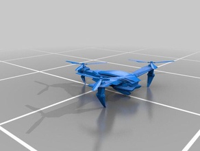 dekorasyon drone sanat 3d print model - Mito3D