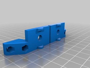 hypercube evo axis endstop microswitch mounts 3d printers hevo evolution 3d print model - Mito3D