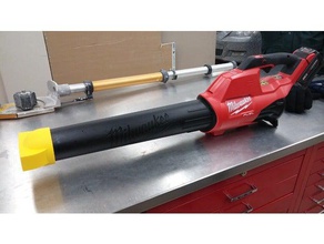 ventilador turbo de milwaukee m18 mão as ferramentas soprando 3d print model - Mito3D