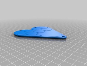 d&d dice case heart shape 3d print model - Mito3D