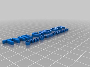 cad guy nameplate signs logos customized 3d print model - Mito3D