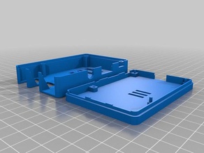 ein weiterer raspberry pi 2 3b 3b+ Fall - Elektronik box Projekt pi-3 case 3d print model - Mito3D