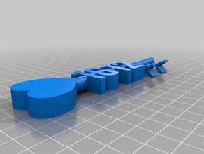 anahtar kalbimi 3d print model - Mito3D