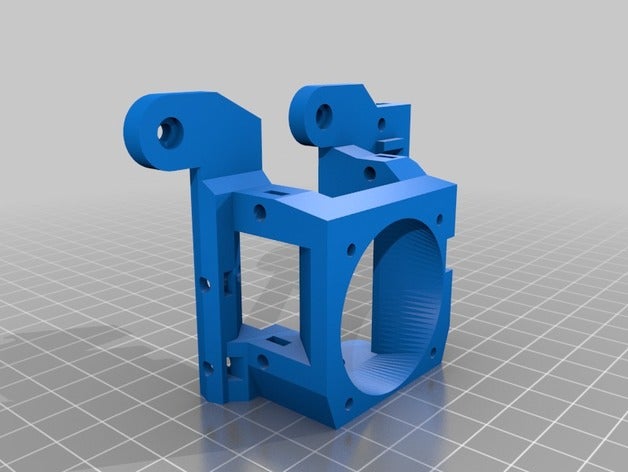 cr-10s pro petsfang montieren 3d Drucker - Zubehör cr10s 3D print model - Mito3D