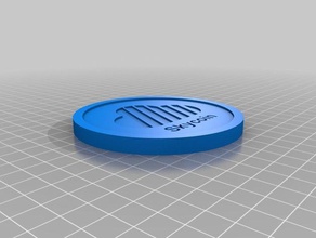 skycoin coaster other 3d print model - Mito3D