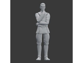 grande ammiraglio thrawn sculture forza oscura in aumento impero galattico erede dell'impero di star wars ultimo comando 3d print model - Mito3D