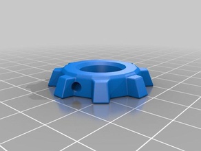 factorio gear keychain keychains neat 3d print model - Mito3D
