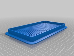 mon personnalisés serpent grille de ventilation ménage 3d print model - Mito3D