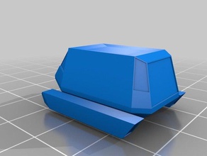 star trek shuttle pod inspired hobby craft 3d print model - Mito3D