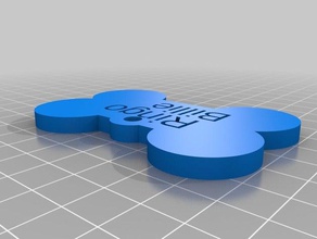 il mio personalizzati a doppio lato, dog tag animali domestici 3d print model - Mito3D