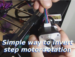 invert step motor rotation 3d printing printer guide rotate sgabolab stepper driver 3d print model - Mito3D