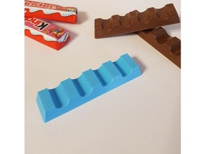prank fake chocolate bar toys games fun funny gaff kinder pranks realistic surprise useless 3d print model - Mito3D