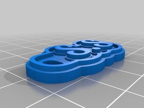 suzan alsaygh Anahtarlık özelleştirilmiş 3d print model - Mito3D