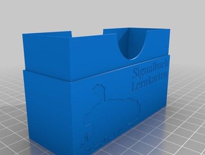 özelleştirilmiş kart kutu benim oyunlar 3d print model - Mito3D