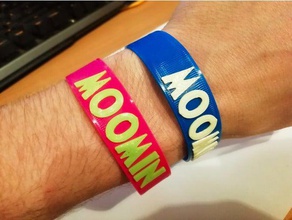 bracelet moomin bracelets 3d print model - Mito3D