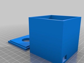 pulsante arcade box 3d stampa 3d print model - Mito3D