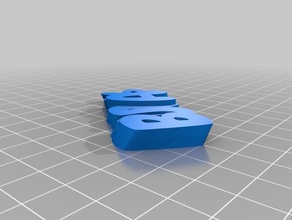 burak Schlüsselanhänger angepasst 3d print model - Mito3D