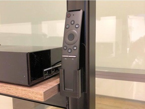 samsung remote tv holder wall similar household 3d print model - Mito3D