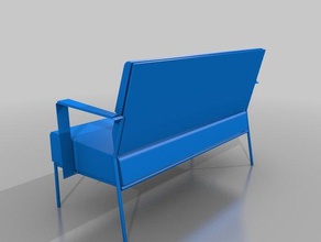 oregon ms canapé de modèle meubles 3d print model - Mito3D