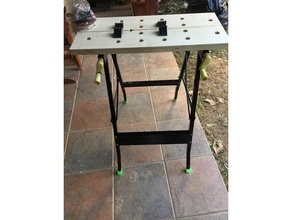 workbench foot leg parts 20x20 bd black decker pad table workmate 3d print model - Mito3D