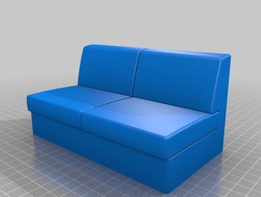 oregon ms geneve seat model furniture 3d print model - Mito3D