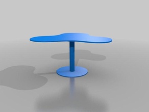 oregon ms kilver table de modèle meubles 3d print model - Mito3D