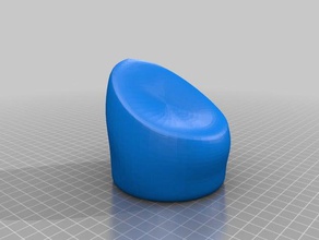 oregon ms martela beanbag chair model furniture 3d print model - Mito3D
