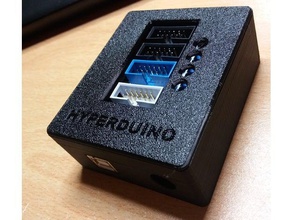 hyperduino durumda 3d baskı arduino hyperduinocase 3d print model - Mito3D