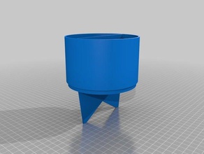 capresso bur grinder hopper extender divider 12 caff kitchen dining coffee 3d print model - Mito3D