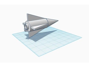 apdrs rocket system diy estes Rakete single use 3d print model - Mito3D