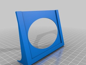 horiz photo frame decor customized 3d print model - Mito3D