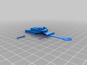 web tirador de la proposición no funcional disfraz 3d print model - Mito3D