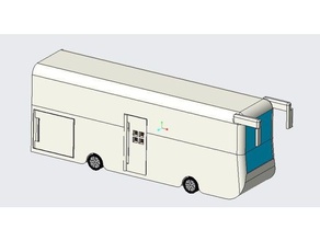 erweiterbar motorhome toys games autocaravan camper campervan camping caravaning engineering extendible garage roulotte 3d print model - Mito3D