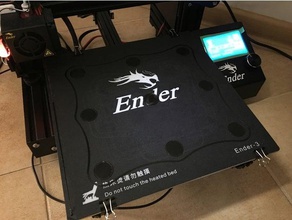 ender 3 cama de nivelación la prueba una sola capa discos 3d impresión pruebas auto calibración creality rápida heatbed caliente impresora 3d print model - Mito3D