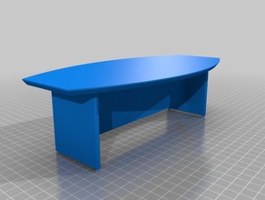 oregon ms senator table model furniture 3d print model - Mito3D