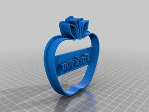 fuck you apple kitchen dining customized 3d print model - Mito3D