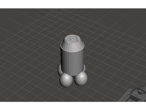 robotech zentraedi objective marker parts pod games rrt wargame 3d print model - Mito3D