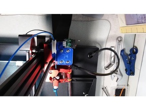 cr10s pro filamento porta-rullo di guida 3d la stampante accessori cambiamento colore dell'interruttore cr 10s creality blocco cambiare 3d print model - Mito3D