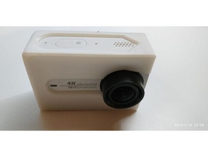 yi 4k travel case camera xiaomi 3d print model - Mito3D