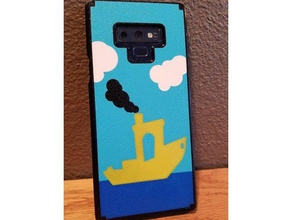 3d benchy note 9 phone case mobile 3dbenchy mmu2 multi extruder multicolor multiextruder note9 nsfw 3d print model - Mito3D