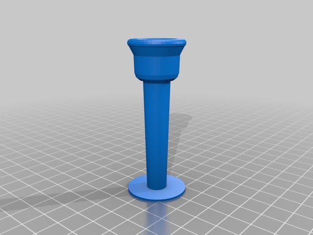 alta cornet v2 parametrico bocchino 21 musica personalizzato 3D print model - Mito3D