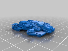 uef ex fatboy 3d printing supreme commander 3d print model - Mito3D