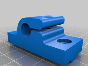 tronxy x3 rod mount 3d printer parts 3d print model - Mito3D
